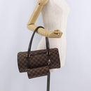 LOUIS VUITTON Damier Ebene Papillon 30 Hand Bag N51303 LV Auth mr3061V-23