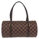 LOUIS VUITTON Damier Ebene Papillon 30 Hand Bag N51303 LV Auth mr3061V-2