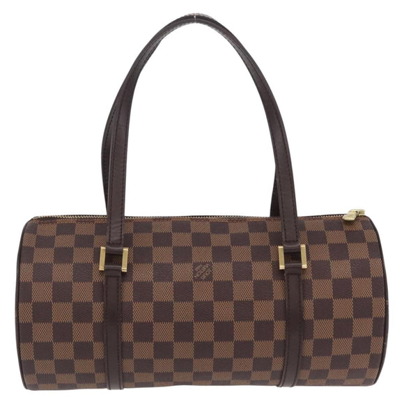 LOUIS VUITTON Damier Ebene Papillon 30 Hand Bag N51303 LV Auth mr3061V