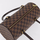 LOUIS VUITTON Damier Ebene Papillon 30 Hand Bag N51303 LV Auth mr3061V-6
