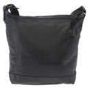 Balenciaga The Day Shoulder Bag Leather Black 223409 Auth mr3063A-3