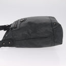 Balenciaga The Day Shoulder Bag Leather Black 223409 Auth mr3063A-5