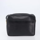 Valentino Clutch Bag Shoulder Bag PVC Leather 2 Set Black Brown Auth mr3065-11