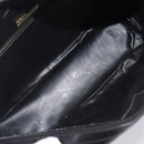 Valentino Clutch Bag Shoulder Bag PVC Leather 2 Set Black Brown Auth mr3065-18