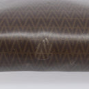 Valentino Clutch Bag Shoulder Bag PVC Leather 2 Set Black Brown Auth mr3065-7