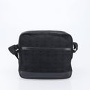 Bally Shoulder Bag Hand Bag Canvas PVC 2 Set Black Brown Auth mr3066-14