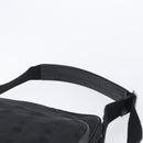 Bally Shoulder Bag Hand Bag Canvas PVC 2 Set Black Brown Auth mr3066-17