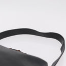 GUCCI Bamboo Hand Bag Leather Black Gold Tone 001 123 1577 Auth mr3072A-11