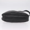 GUCCI Bamboo Hand Bag Leather Black Gold Tone 001 123 1577 Auth mr3072A-12