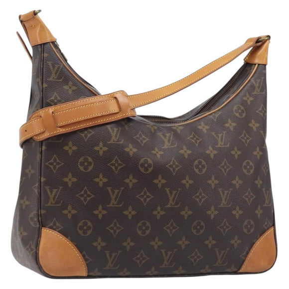 LOUIS VUITTON Monogram Boulogne 35 Shoulder Bag M51260 LV Auth mr3074A