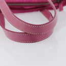 PRADA Tote Bag Nylon 2 Set Pink Black Auth mr3075-14