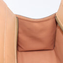 CELINE Macadam Hand Bag PVC Brown Gold Tone Auth mr3076A-20