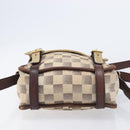 LOUIS VUITTON Damiern Trotteur Shoulder Bag White N48184 LV Auth mr3077-10