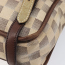 LOUIS VUITTON Damiern Trotteur Shoulder Bag White N48184 LV Auth mr3077-11