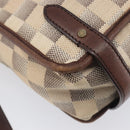 LOUIS VUITTON Damiern Trotteur Shoulder Bag White N48184 LV Auth mr3077-14