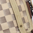 LOUIS VUITTON Damiern Trotteur Shoulder Bag White N48184 LV Auth mr3077-16