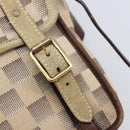 LOUIS VUITTON Damiern Trotteur Shoulder Bag White N48184 LV Auth mr3077-17