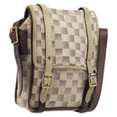 LOUIS VUITTON Damiern Trotteur Shoulder Bag White N48184 LV Auth mr3077-1