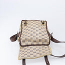 LOUIS VUITTON Damiern Trotteur Shoulder Bag White N48184 LV Auth mr3077-20