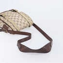 LOUIS VUITTON Damiern Trotteur Shoulder Bag White N48184 LV Auth mr3077-7