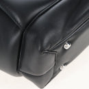 Bottega Veneta MAXI INTRECCIATO Tote Bag Leather Black Auth mr3078M-12