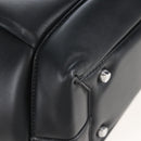 Bottega Veneta MAXI INTRECCIATO Tote Bag Leather Black Auth mr3078M-14