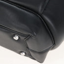 Bottega Veneta MAXI INTRECCIATO Tote Bag Leather Black Auth mr3078M-15
