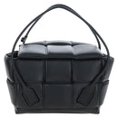 Bottega Veneta MAXI INTRECCIATO Tote Bag Leather Black Auth mr3078M-2