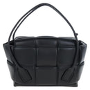 Bottega Veneta MAXI INTRECCIATO Tote Bag Leather Black Auth mr3078M-3