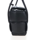Bottega Veneta MAXI INTRECCIATO Tote Bag Leather Black Auth mr3078M-5
