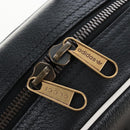 GUCCI Adidas Hand Bag Leather Black Gold Tone 702397 Auth mr3079V-21