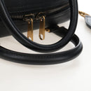 GUCCI Adidas Hand Bag Leather Black Gold Tone 702397 Auth mr3079V-7