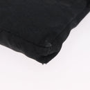 GUCCI GG Canvas Waist Bag Black Silver 28566 Auth mr3080A-18