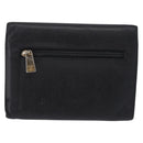 CHANEL Wallet Caviar Skin Black CC Auth mr3082-3
