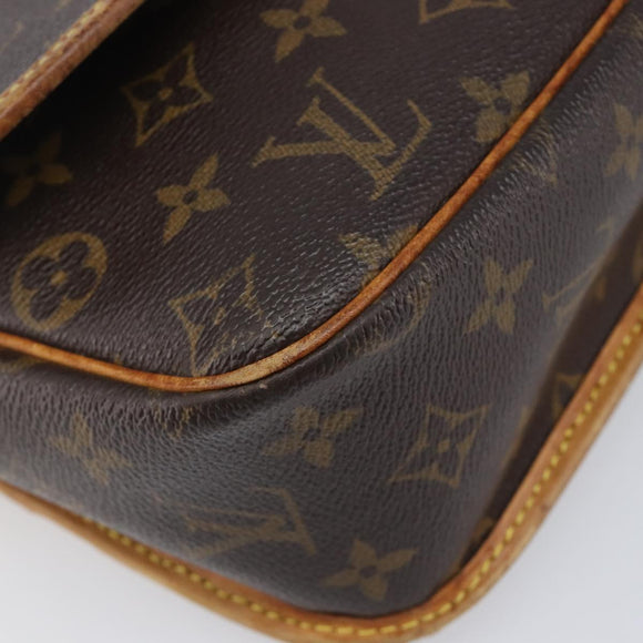 LOUIS VUITTON Monogram Sologne Shoulder Bag M42250 LV Auth mr3083