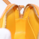 LOUIS VUITTON Monogram Vernis Christy MM Shoulder Bag Jaune M91108 Auth mr3084A-22