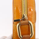 LOUIS VUITTON Monogram Vernis Christy MM Shoulder Bag Jaune M91108 Auth mr3084A-28