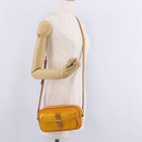 LOUIS VUITTON Monogram Vernis Christy MM Shoulder Bag Jaune M91108 Auth mr3084A-29