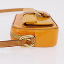 LOUIS VUITTON Monogram Vernis Christy MM Shoulder Bag Jaune M91108 Auth mr3084A-5