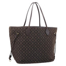 LOUIS VUITTON Monogram Idylle Neverfull MM Tote Bag Fuzan M40513 LV Auth mr3086-1