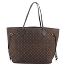 LOUIS VUITTON Monogram Idylle Neverfull MM Tote Bag Fuzan M40513 LV Auth mr3086-3