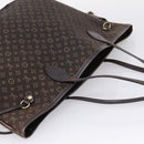 LOUIS VUITTON Monogram Idylle Neverfull MM Tote Bag Fuzan M40513 LV Auth mr3086-6