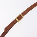 MCM Vicetos Hand Bag PVC Leather 2way Brown Gold Tone Auth mr3088-14