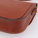LOUIS VUITTON Epi Saint Cloud GM Shoulder Bag Brown M52193 LV Auth mr3090A-16