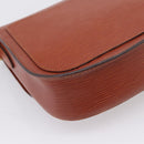 LOUIS VUITTON Epi Saint Cloud GM Shoulder Bag Brown M52193 LV Auth mr3090A-17