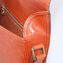 LOUIS VUITTON Epi Saint Cloud GM Shoulder Bag Brown M52193 LV Auth mr3090A-21