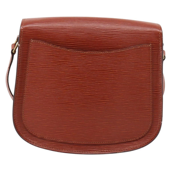 LOUIS VUITTON Epi Saint Cloud GM Shoulder Bag Brown M52193 LV Auth mr3090A