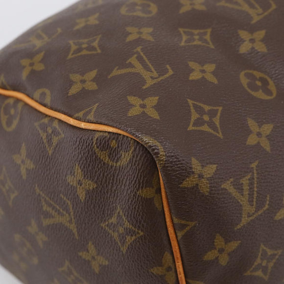 LOUIS VUITTON Monogram Speedy 30 Hand Bag M41526 LV Auth mr3091A