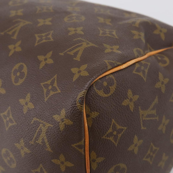 LOUIS VUITTON Monogram Speedy 30 Hand Bag M41526 LV Auth mr3091A