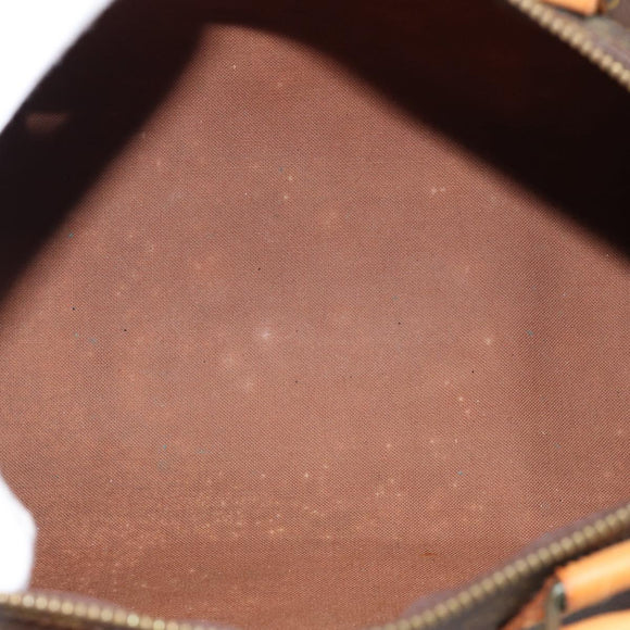 LOUIS VUITTON Monogram Speedy 30 Hand Bag M41526 LV Auth mr3091A